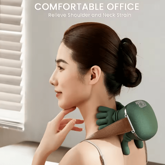 Smart Rechargeable Neck & Shoulder Massager